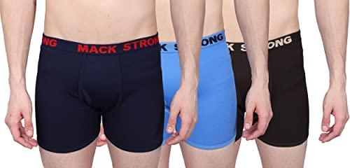 vimal jonney cotton trunks for men, pack of 3-mack_strong_03-90 assorted