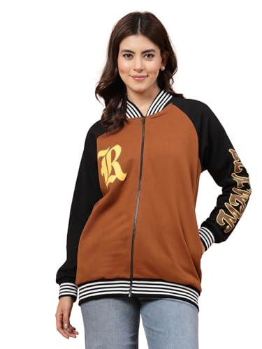 rigo oversized varsity jacket for women| puff print varsity jacket | streetwear varsity jacket | varsity jacket for women's