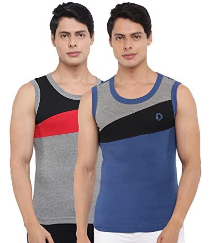 dollar bigboss men's assorted pack of 2 gym vest (8905282757678_mdbb-13-po2-co1-s)