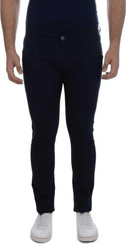 ben martin men's regular fit blue cotton trouser size 38