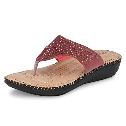 centrino pink sandal for women 2855-8