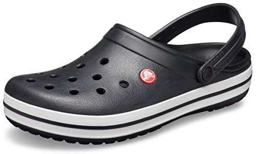 crocs unisex-adult crocband black clog-9 men/ 10 uk women (m10w12) (11016-001)