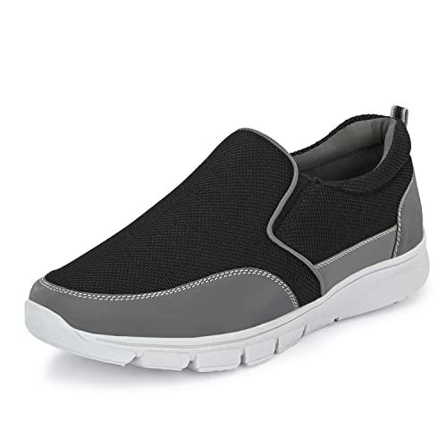 centrino black men's sneakers 6712-3