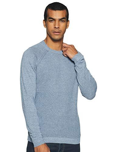 red tape men's cotton sweater (rfw0244_light blue_xl)