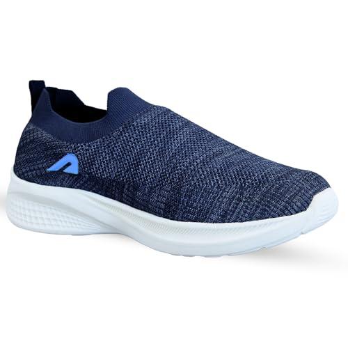 boldfit casual shoes for man & woman walking shoes for men soft cushion casual shoes for men for regular wear mens shoes without lace shoes for men & women for walking, jogging men shoes blue 7