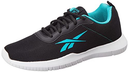 reebok womens glide ride w black/classic teal running shoe - 4 uk (gb1893)