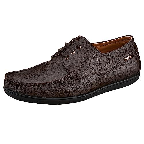 duke 8175 men boat shoes brown