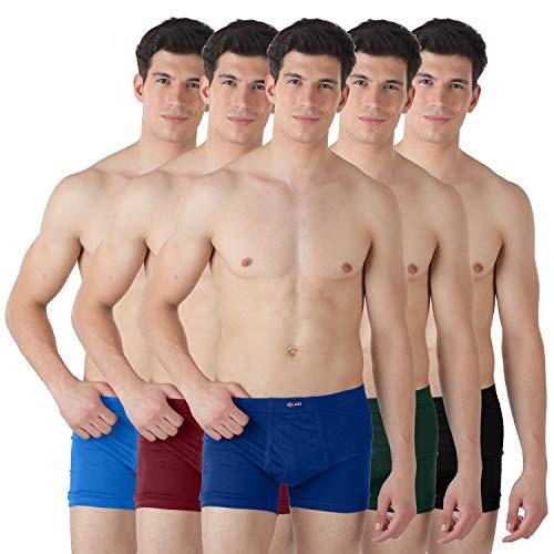 t.t. men jazz ie trunks pack of 5 mix multicolour