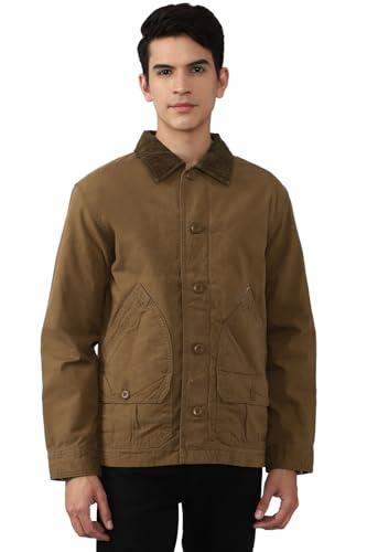 american eagle men's a-line coat (wec0101476212_brown