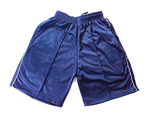 li6 ®™ half lower for men's outdoor quick dry lightweight super poly sports zipper pockets (30) blue