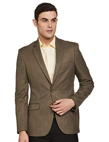 raymond men's full sleeve jacket (rmjx01626-f4_medium fawn_96_beige