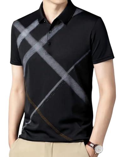 lymio men t-shirt || t-shirt for men || polo t shirt || t-shirt (polo-22-25) (m, black)