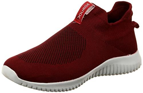 bourge women's micam-z54 red running shoes-5 uk (37 eu) (6 us) (micam-114-05)