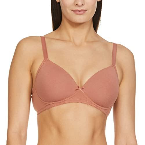 marks & spencer womens cotton blend paddednon wired bra 36b