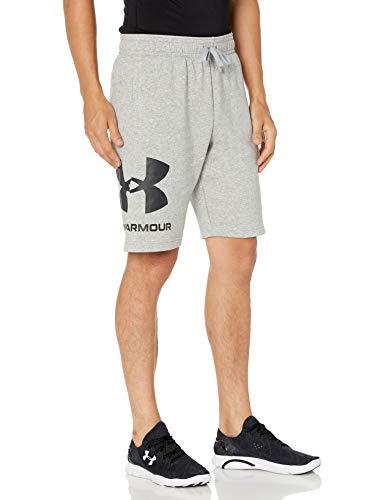 under armour men's rival fleece big logo shorts