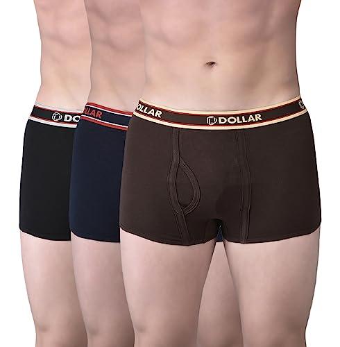 dollar bigboss men's assorted pack of 3 trunk (8902889486970_bb-mini-afb-blk-gm-3pcs-80)