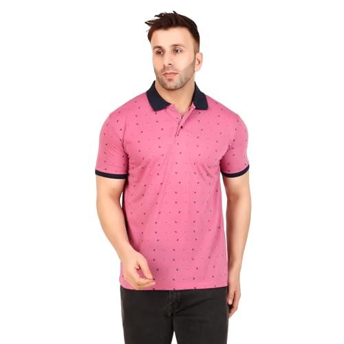 printed men polo neck pink t-shirt mts119-magenta_2xl