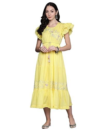 indo era yellow embroidered a-line ethnic dresses for women (ed0yl7171_medium)