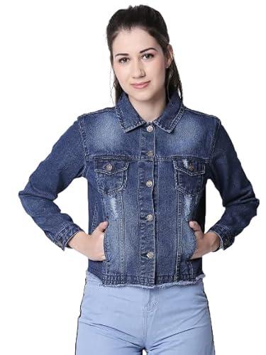 high star women's denim jacket (wdjkt004_396_blue