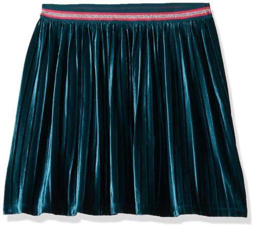 marks & spencer polyester blend western skirt green