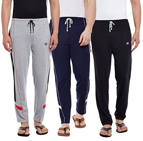 vimal jonney cotton multicolor trackpants for men(pack of 3) (d7md1bd7n_003-l)