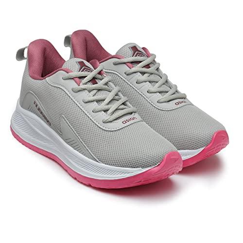 asian firefly-09 max cushion technology lightweight eva sole/memory foam insole casual sneaker shoes for women & girls, multicolor