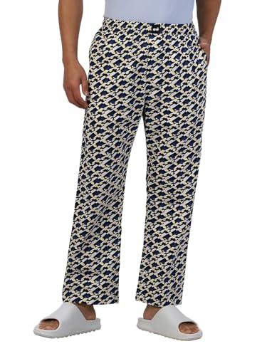 bewakoof men's all over printed regular fit pyjama_608410_multicolor_l