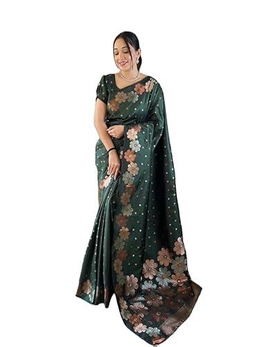 yashika women's banarasi kanjivaram cotton silk jaquard saree (az-ys-og-weave-parent_green)