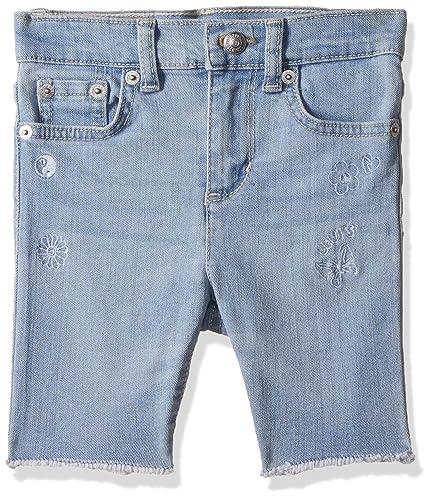 levi's girl's bermuda shorts (31e370-l2i_blue