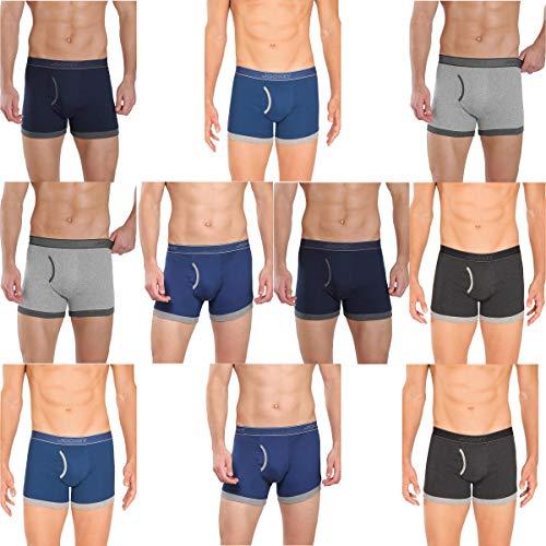 jockey'.s men's cotton trunks (assorted, 80-85 cm/medium) - pack of 10