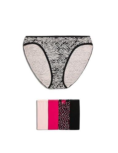 marks & spencer women's cotton blend modern briefs (pack of 5) (t615103xmagenta_magenta