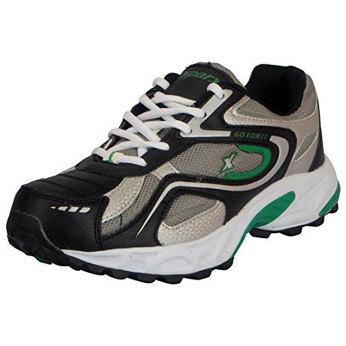 sparx mens sm 171 | enhanced durability & soft cushion | black running shoe - 9 uk (sm 171)