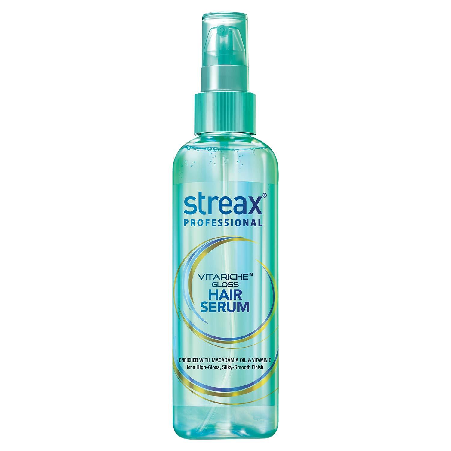 streax professional vitariche gloss hair serum (200 ml)