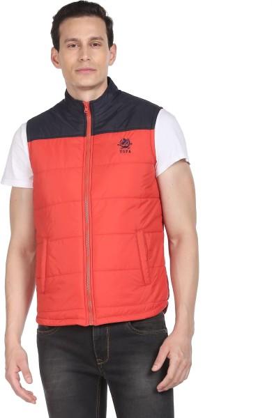 men solid casual jacket