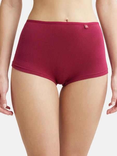 ss04 women boy short maroon panty