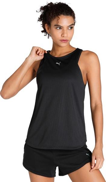 nova shine ultrabreathe fashion tank women solid crew neck polyester black t-shirt