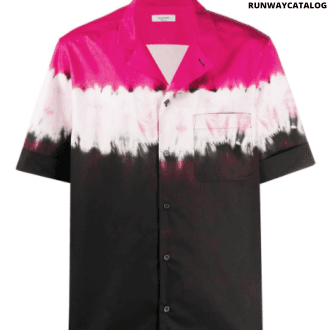 valentino tie dye print shirt