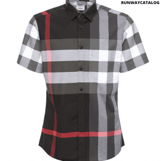 burberry somerton stretch cotton poplin shirt