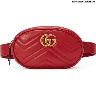 gucci gg marmont matelasse leather belt bag