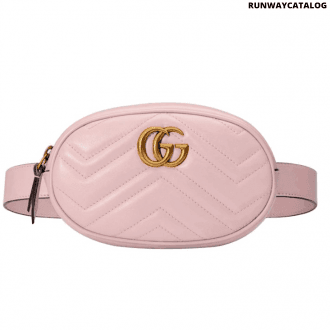 gucci gg marmont matelasse leather belt bag