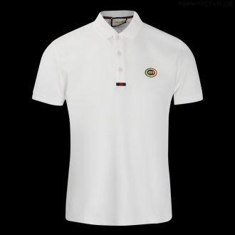 gucci white polo t-shirt