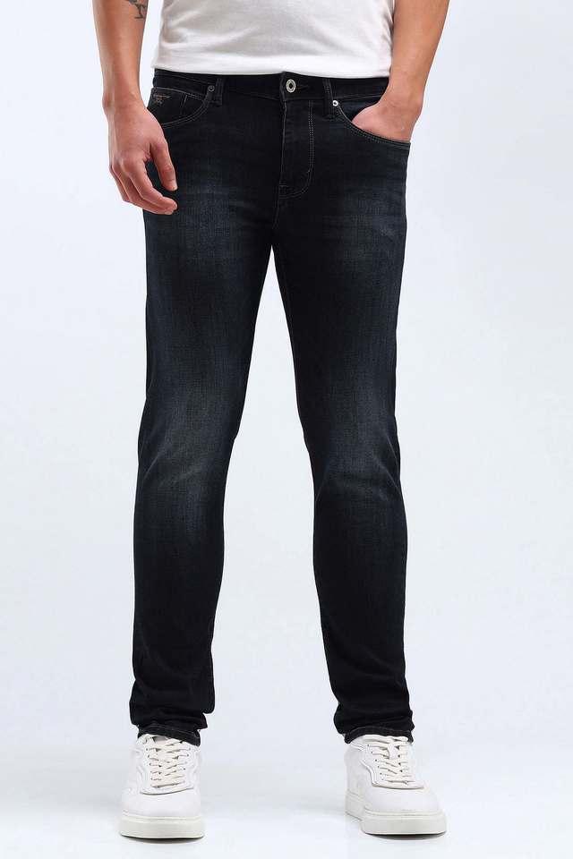 light wash polyester skinny fit mens jeans