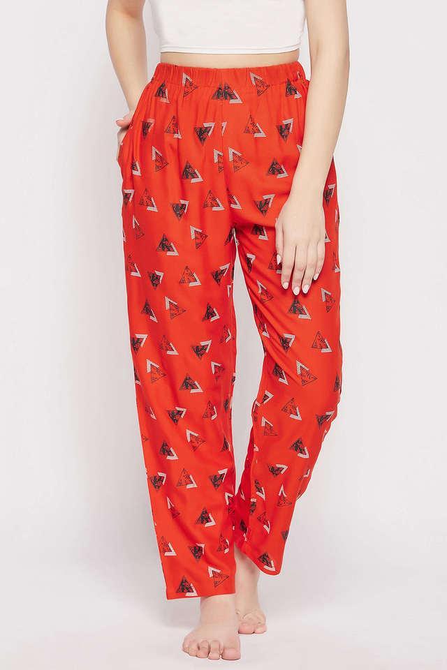 print me pretty pyjama in red - rayon