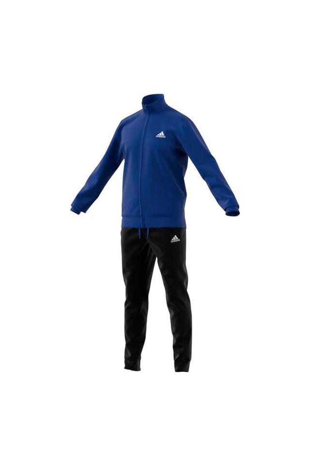 solid polyester regular fit mens track suit