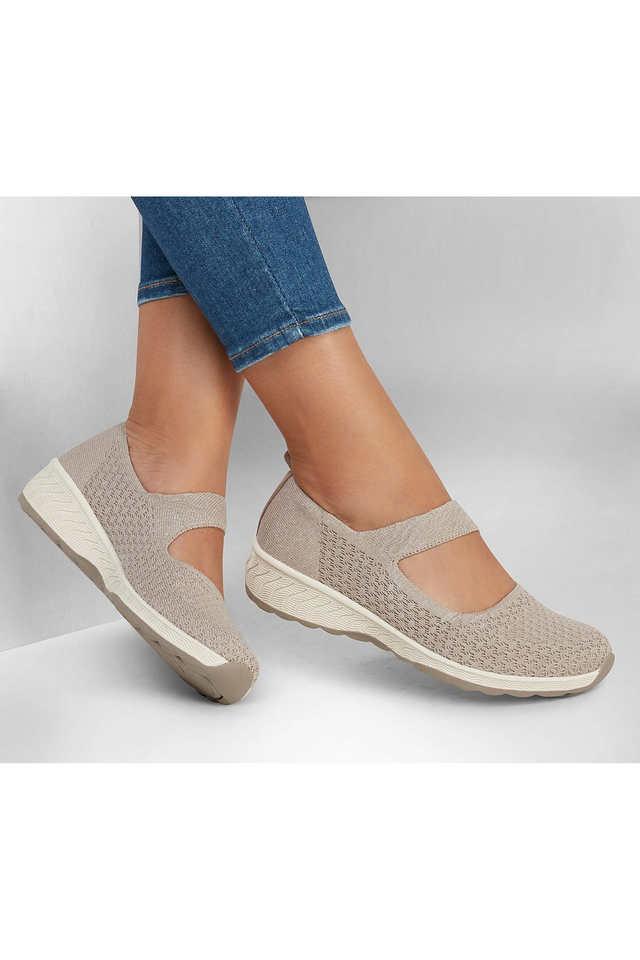 synthetic slip-on womens casual shoes