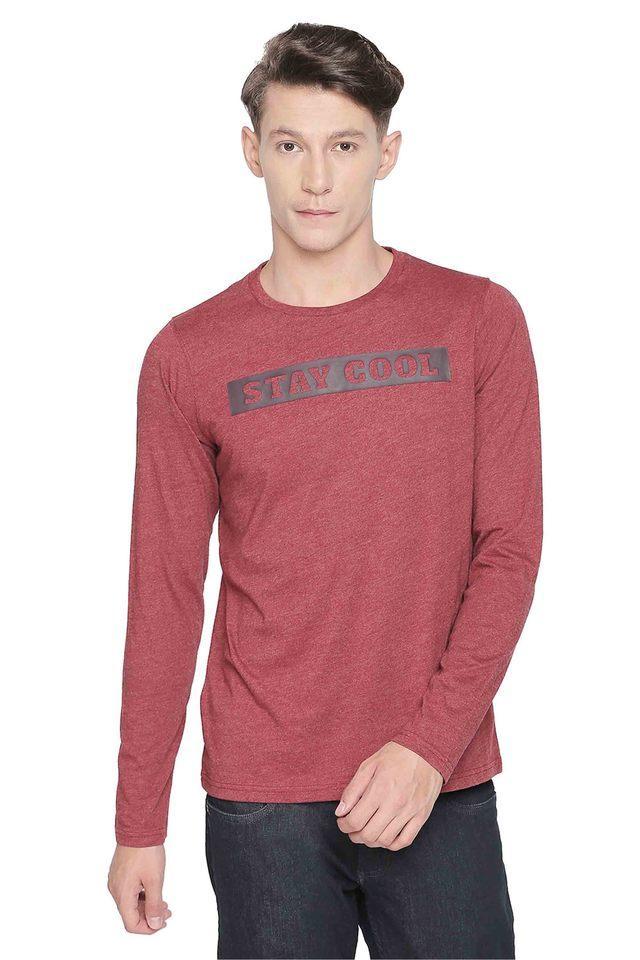 solid polyester cotton super slim fit mens t-shirt