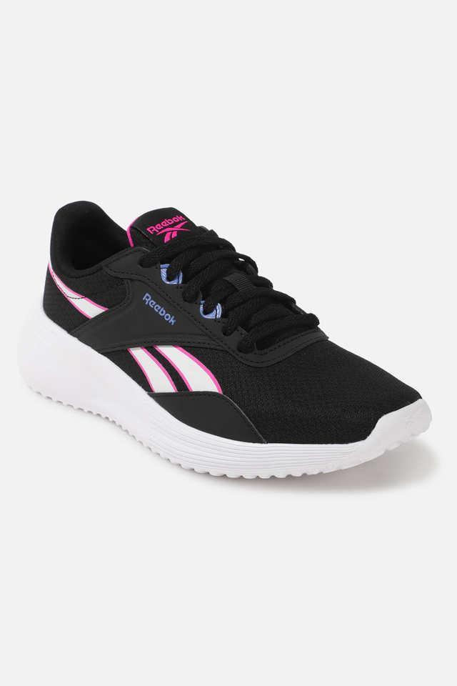 reebok lite 4 synthetic lace up womens sports shoes