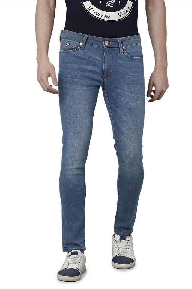 clean look cotton slim fit mens jeans