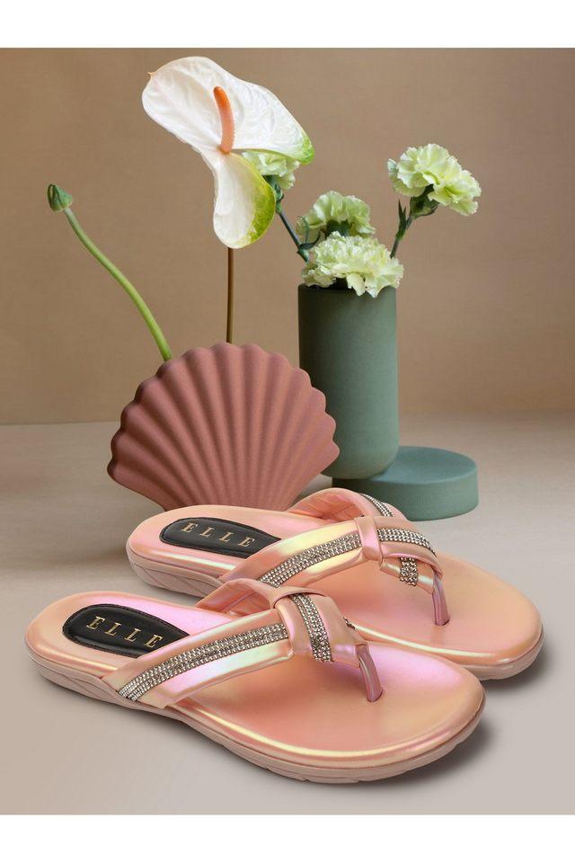 pu round toe womens party wear sandals