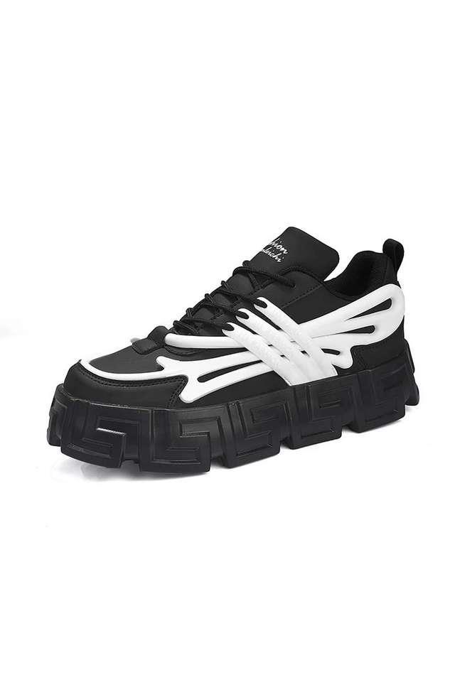 mesh low tops lace up mens sneakers